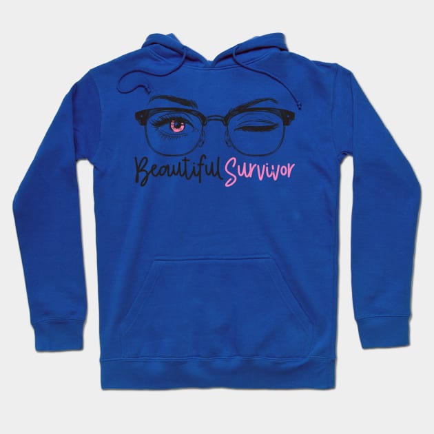 'Beautiful Survivor' Cancer Awareness Shirt Hoodie by ourwackyhome